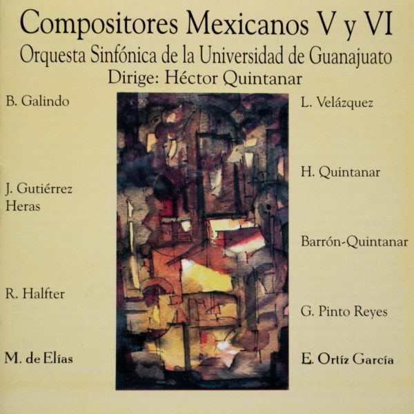 Blas Galindo, <i>Homenaje a Cervantes (Sarabanda)</i>, Orquesta Sinfónica de la Universidad de Guanajuato, director Héctor Quintanar, 1994, 04:47 min., Universidad de Guanajuato, México.