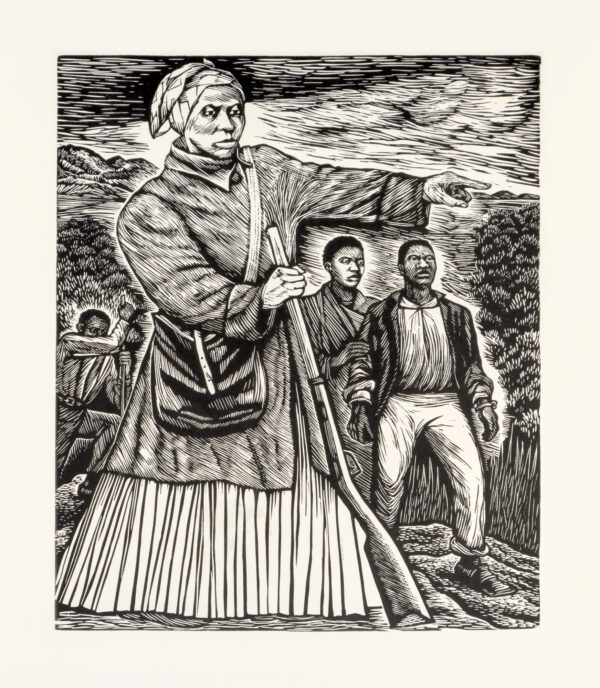 Elizabeth Catlett, <i>Serie de los negros</i>, s/f, linografía, 50.2 x 32.5 cm (soporte), 32.2 x 25.5 cm (imagen), ID ELCA34-40