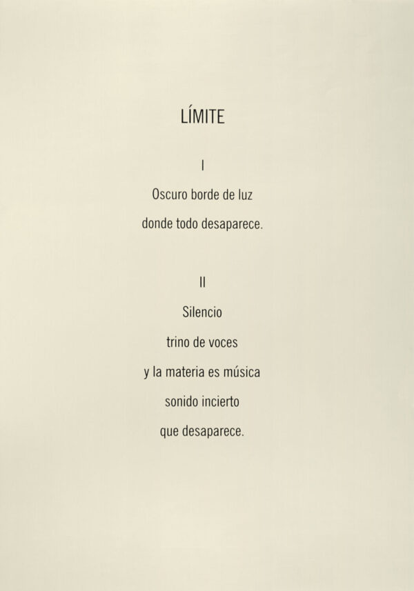 Arnaldo Coen<i>, Espacio desnudo en el espejo, leve espesor del aire [11 litografías de Arnaldo Cohen y 11 poemas de Miguel Ángel Múñoz]</i>, 2004, litografía, 61 x 34 cm (soporte), ID ARCO0-8