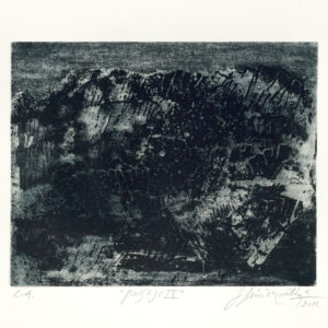 Jesús Martínez<i>, Sueños sin rumbo</i>, 2011, aguafuerte, 40.8 x 60.5 (soporte), 38 x 56 cm (imagen), ID JEMA0-10