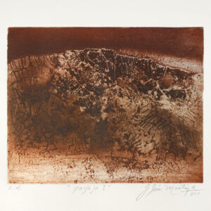 Jesús Martínez<i>, Sueños sin rumbo</i>, 2011, aguafuerte, 40.8 x 60.5 (soporte), 38 x 56 cm (imagen), ID JEMA0-2