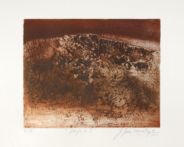 Jesús Martínez<i>, Sueños sin rumbo</i>, 2011, aguafuerte, 40.8 x 60.5 (soporte), 38 x 56 cm (imagen), ID JEMA0-2