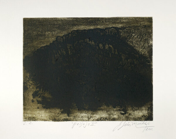 Jesús Martínez<i>, Sueños sin rumbo</i>, 2011, aguafuerte, 40.8 x 60.5 (soporte), 38 x 56 cm (imagen), ID JEMA0-3