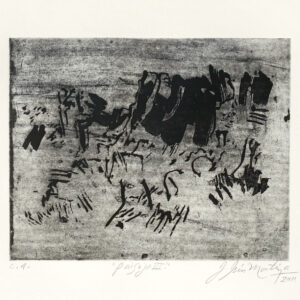 Jesús Martínez<i>, Sueños sin rumbo</i>, 2011, aguafuerte, 40.8 x 60.5 (soporte), 38 x 56 cm (imagen), ID JEMA0-4