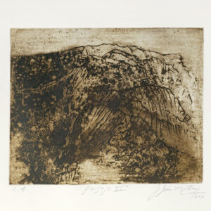 Jesús Martínez<i>, Sueños sin rumbo</i>, 2011, aguafuerte, 40.8 x 60.5 (soporte), 38 x 56 cm (imagen), ID JEMA0-7