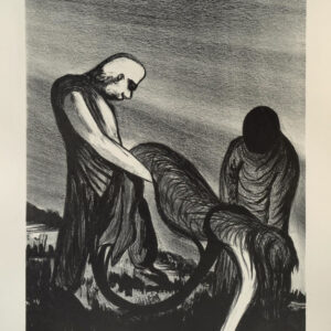 Dick Florsein</i>, Enterradores</i>, s/f, litografía, 55.7 x 43.5 cm (soporte), 43.9 x 34.2 cm (imagen), ID DIFL66-2