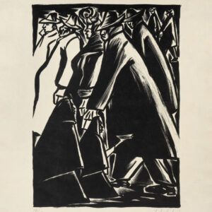 Galo Galecio<i>, Limosneros</i>, s/f, litografía, 50.2 x 32.4 cm (soporte), 29 x 21.8 cm (imagen), ID GAGA73-14