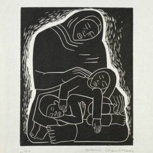 Glenn Chamberlain<i>, Sueño</i>, s/f, linografía, 35.4 x 22.7 cm (soporte), 18 x 15 cm (imagen), ID GLCH45-5