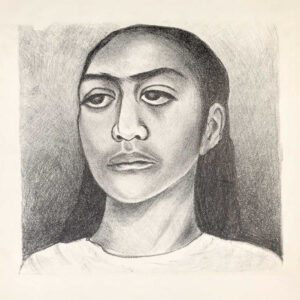 Isabel Villaseñor<i>, Cabeza de mujer</i>, s/f, litografía, 58.3 x 45 cm (soporte), 34.5 x 36 cm (imagen), ID ISVI219-2