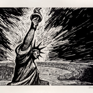 Leopoldo Méndez<i>, Nueva York</i>, s/f, linografía, 50.3 x 65.3 cm (soporte), 31.2 x 42 cm (imagen), ID LEMÉ133-49